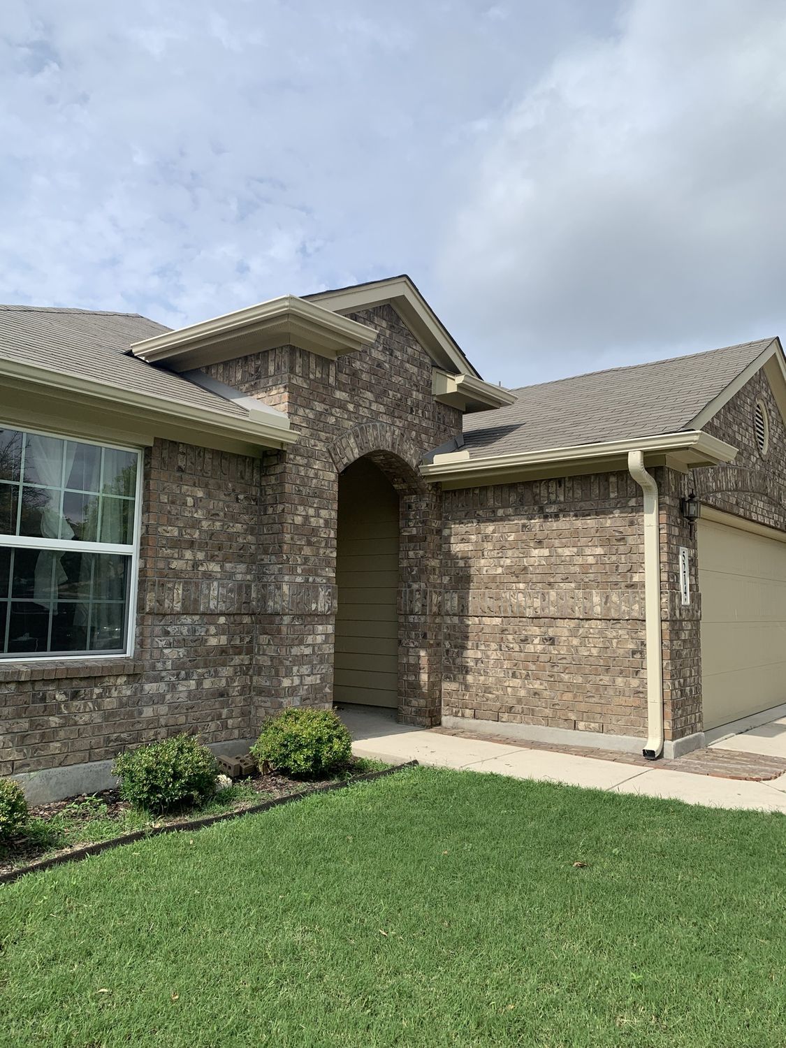 Gutter project in Dallas